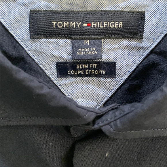 Tommy Hilfiger Dark Blue Casual Shirt - Picture 2 of 2